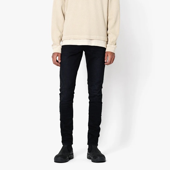 John Elliott The Cast 2 Mens Black Skinny Jeans 34 Minimalist Japanese Luxury - Picture 1 of 11